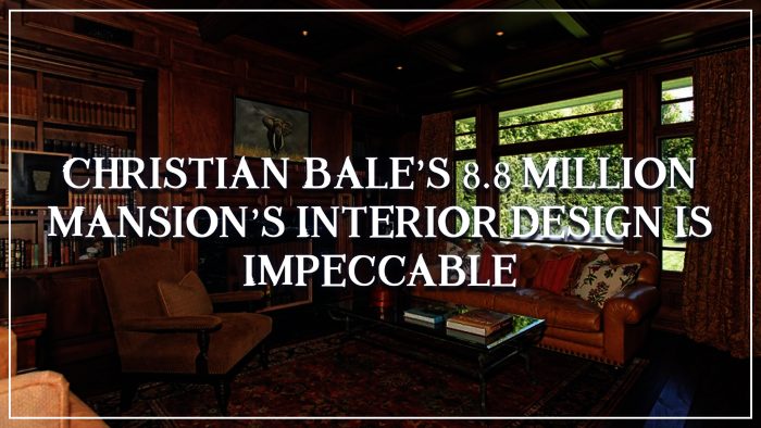 Julian Brand Admires Actor Christian Bale’s Brentwood Park Mansion