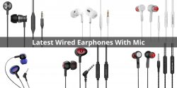 Latest Wired Earphones With Mic