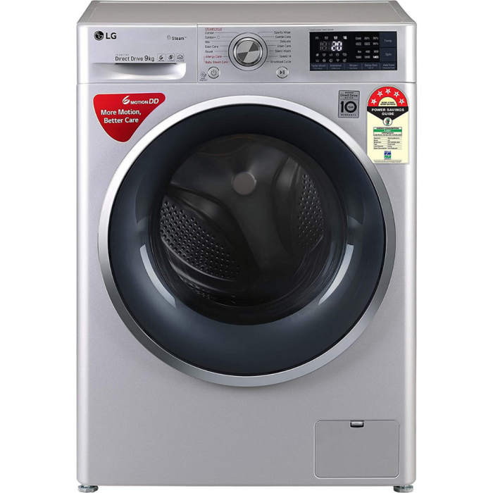 LG fully automatic front load washing machine in India