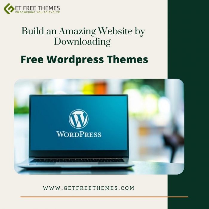 Build an Amazing Website by Downloading Free WordPress Themes