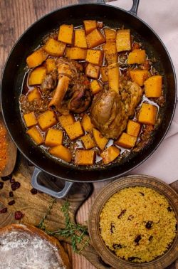 Persian Lamb Shanks Oven Braised in Cranberry Juice – Flawless Food
