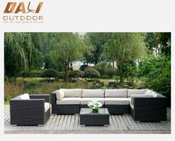 Garden rattan outdoor sofa set https://www.huzhoudalimetal.com/