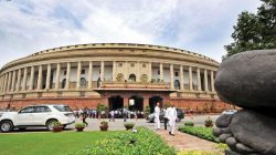 Opposition in the Rajya Sabha continues its commotion today, adjourned till 12 noon