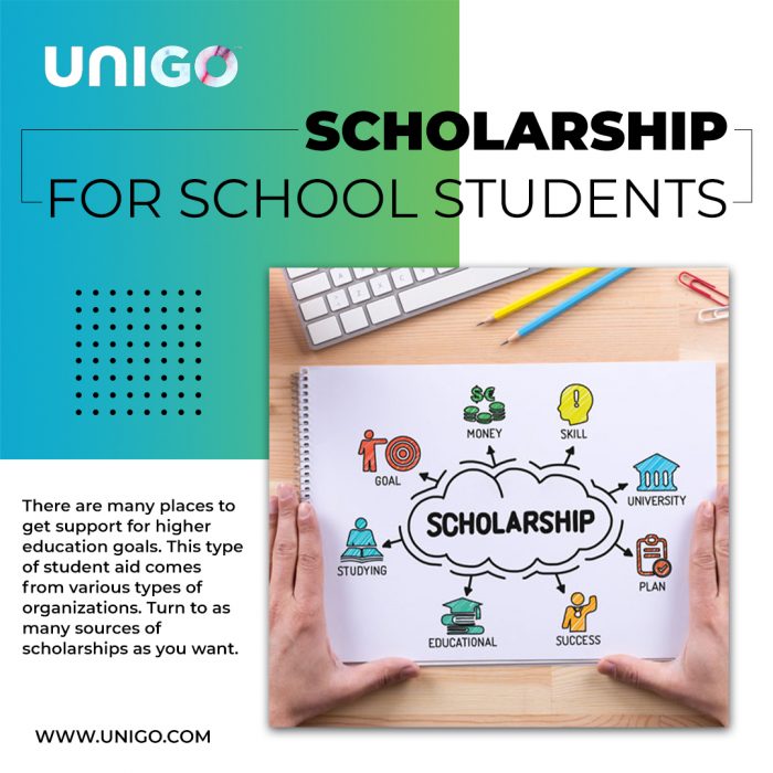Scholarship for school students – UNIGO