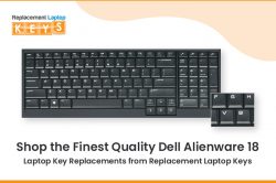 Shop the Finest Quality Dell Alienware 18 Laptop Key Replacements from Replacement Laptop Keys