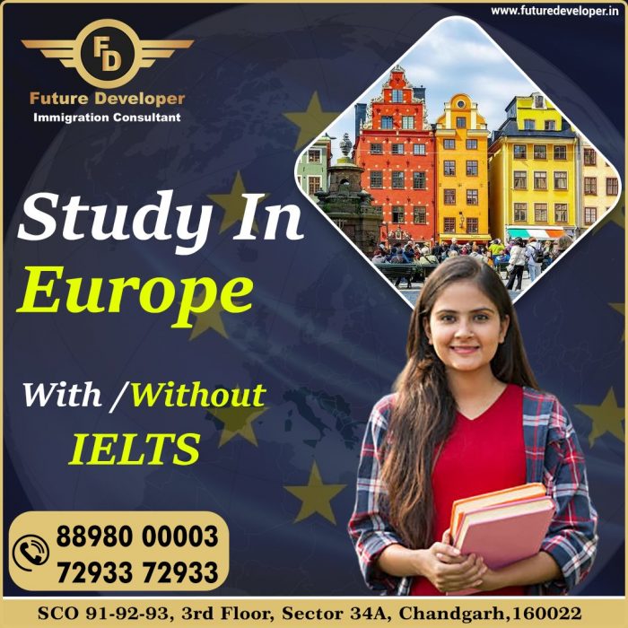 Study In Europe With / Without IELTS