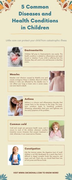 5 Common Diseases and Health Conditions in Children