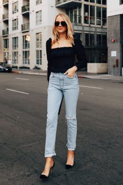 Trendy Jeans Top | Bnsds Fashion World