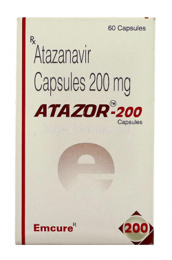 Generic HIV Drugs – Atazor Atazanavirz 200 mg Capsules