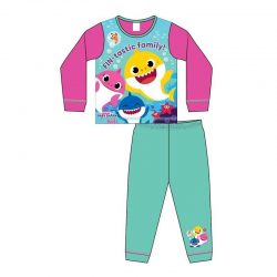 Girls Toddler Baby Shark Nightwear Pyjamas Set Age 1.5-5 Years