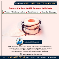 Fissure Doctor in Kolkata | Best Treatment for Fissure | Dr. Azhar Alam