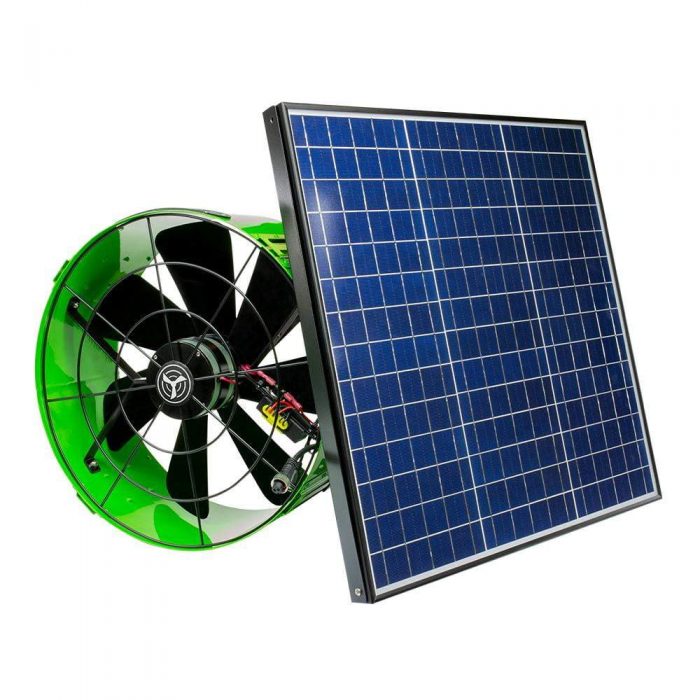 Gable Attic Fan 14″ with 40 Watt Solar Panel – 1486 CFM