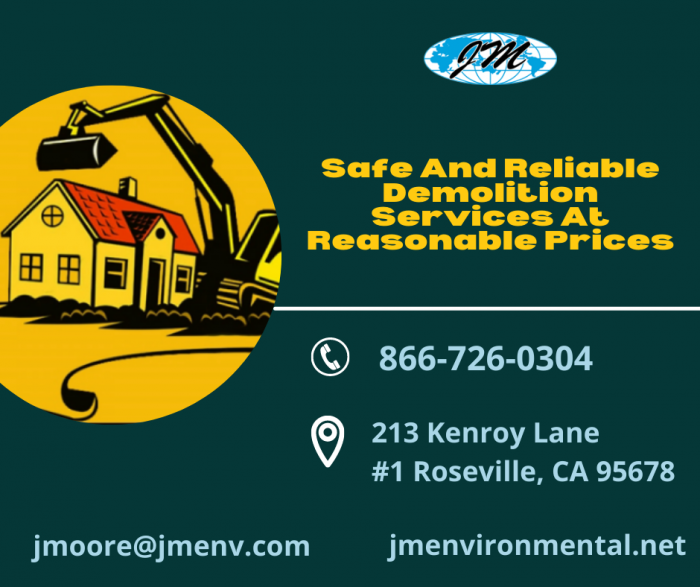 Affordable Demolition Company Sacramento