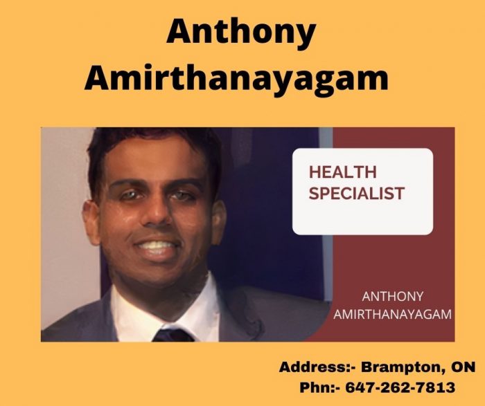 Get Best Medical Advice from Anthony Amirthanayagam
