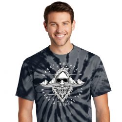 Smoky Mountain Beard & Stache Fest – Tie-Dyed T-Shirt