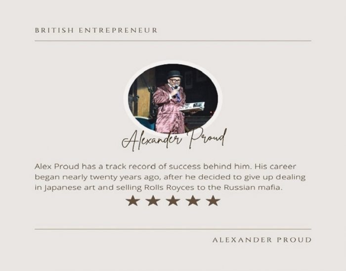 Alexander Proud – British Entrepreneur