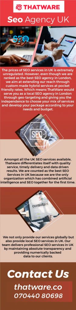 Best SEO Agency UK – Thatware LLP