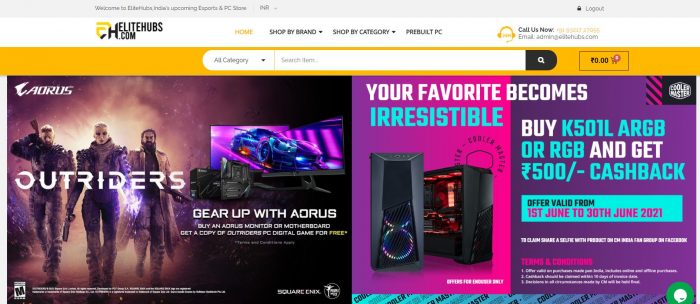 Buy Computer and PC Accessories from EliteHubs at Best Price in India