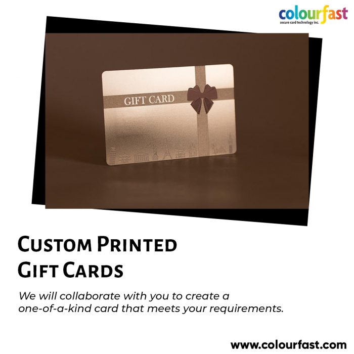 Custom Printed Gift Cards