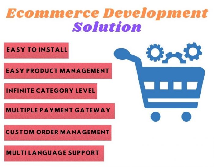 eCommerce development solution