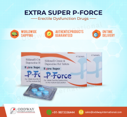 Extra Super P-Force 200 mg – Sildenafil + Dapoxetine Brands