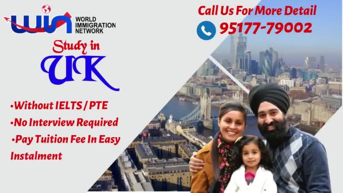 UK Study Visa With / Without IELTS
