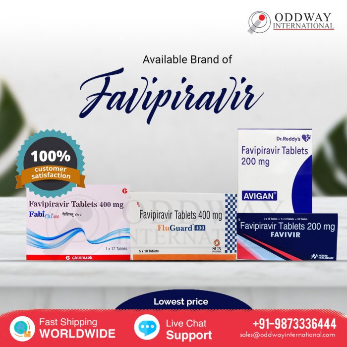 Favipiravir 200mg, 400mg Tablet Medicine – Covid Fabiflu, Covihalt, Fluguard, Favivir