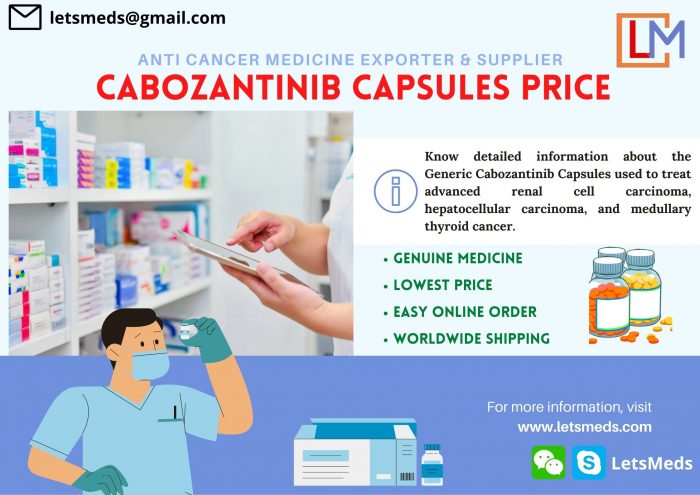 Generic Cabozantinib Tablet Price Wholesale