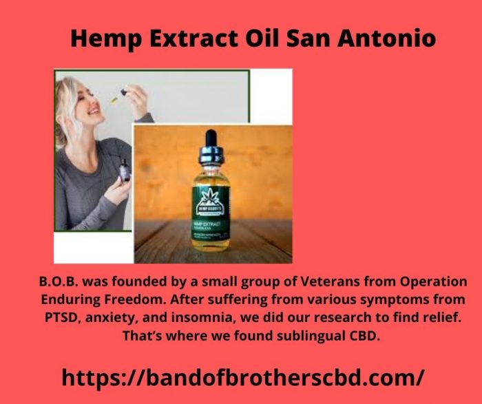 Hemp Extract Oil San Antonio