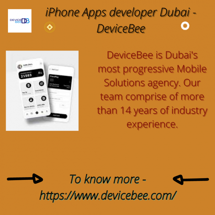 iPhone Apps developer Dubai – DeviceBee