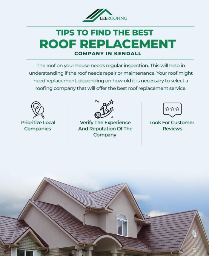 Tips To Find The Best Roof Replacement Company In Kendall
