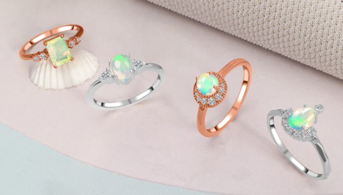 Buy Genuine Opal Ring at Wholesale Price.