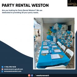 Party Rentals Weston