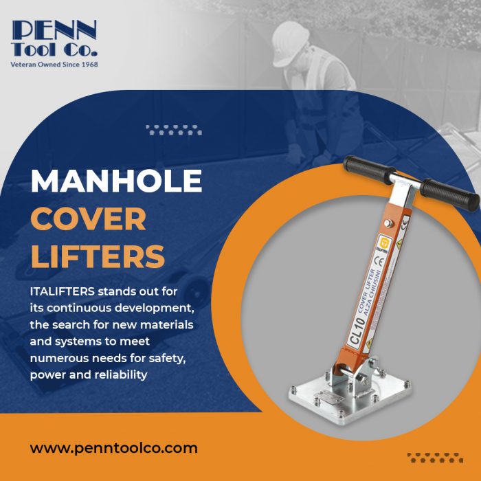 Purchase the Manhole Cover Lifters by ITALIFTERS- Penn Tool Co