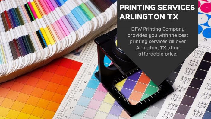 Printing Services Arlington TX