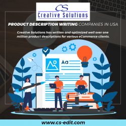 Product Description Writing Companies in USA