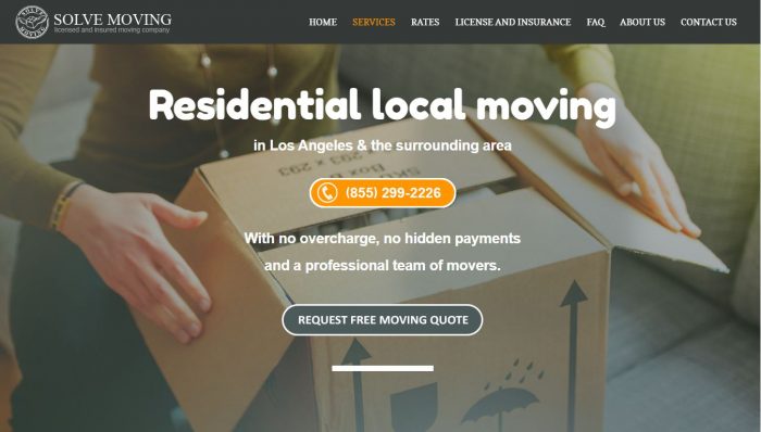 Local moving company in los angeles