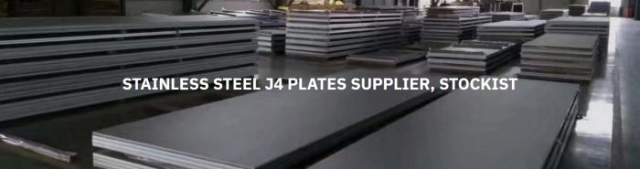 Stainless Steel J4 Plates Supplier, stockist