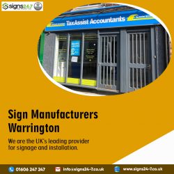 Sign Manufacturers Warrington
