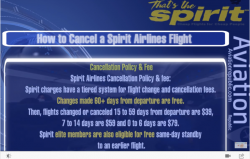 How to Cancel a Spirit Airlines Flight: Cancellation Policy & Fee