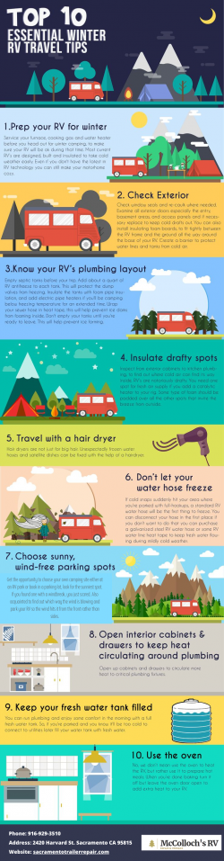 Top 10 Essential Winter RV Travel Tips