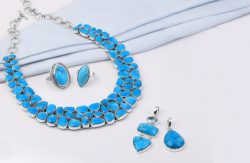 Sterling Silver Turquoise Jewelry From Rananjay Exports