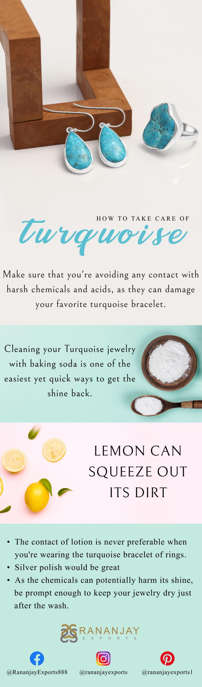 How To Take Care Of Your Turquoise Jewelry