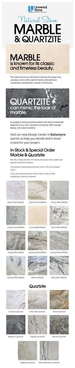 Buy Natural Stone Countertops for your Home from Universal Stone