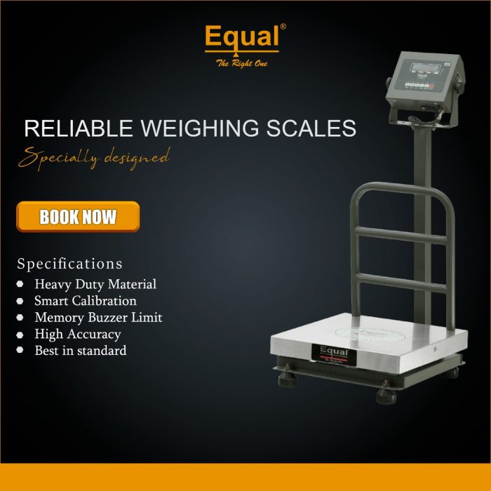 Buy Best Weighing Machine In India | Platform Weighing Machine | Equal