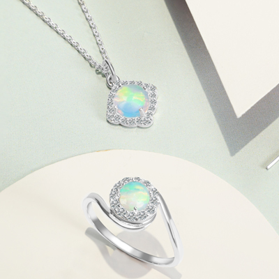 Wholesale Sterling Silver Opal Collection.