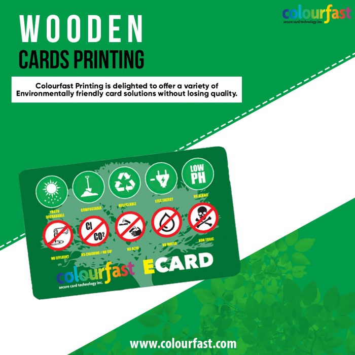 Wooden Cards Printing