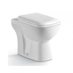 YS22212F Single standing ceramic toilet, P-trap washdown toilet