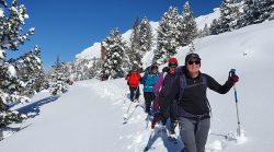 snowshoeing france