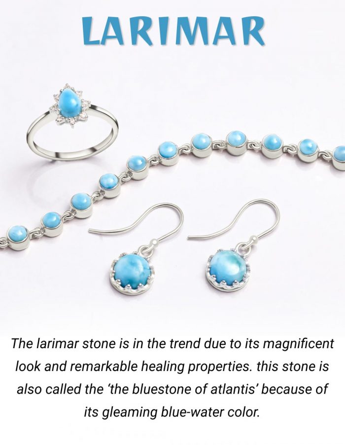 Beautiful Larimar Jewelry at Best Wholesale Prices